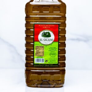 Aceite de oliva virgen 5L El Salado. En Majuana en el Mercado Central de Abastos de Cádiz. Aceite de oliva online. Mercados de Cádiz lo lleva a casa con su servicio a domicilio.