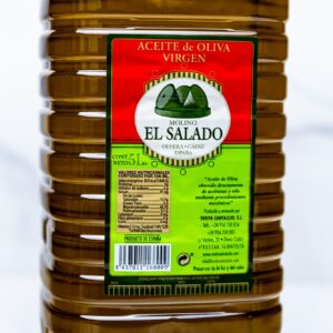 Aceite de oliva virgen 5L El Salado. En Majuana en el Mercado Central de Abastos de Cádiz. Aceite de oliva online. Mercados de Cádiz lo lleva a casa con su servicio a domicilio.