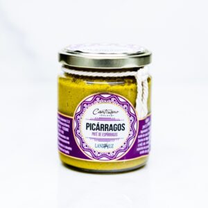 Picárrago es un Paté de espárragos con un toque picante que hace Conservas Cantizano con espárragos silvestres. Mercados de Cádiz te lo lleva a casa con su servicio a domicilio. Espárragos online