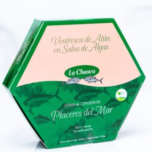 Ventresca de atún en salsa de algas La Chanca. Sabor increíble y exótico. En Majuana en el Mercado Central de Abastos de Cádiz. Mercados de Cádiz te lo lleva a casa. Compra online