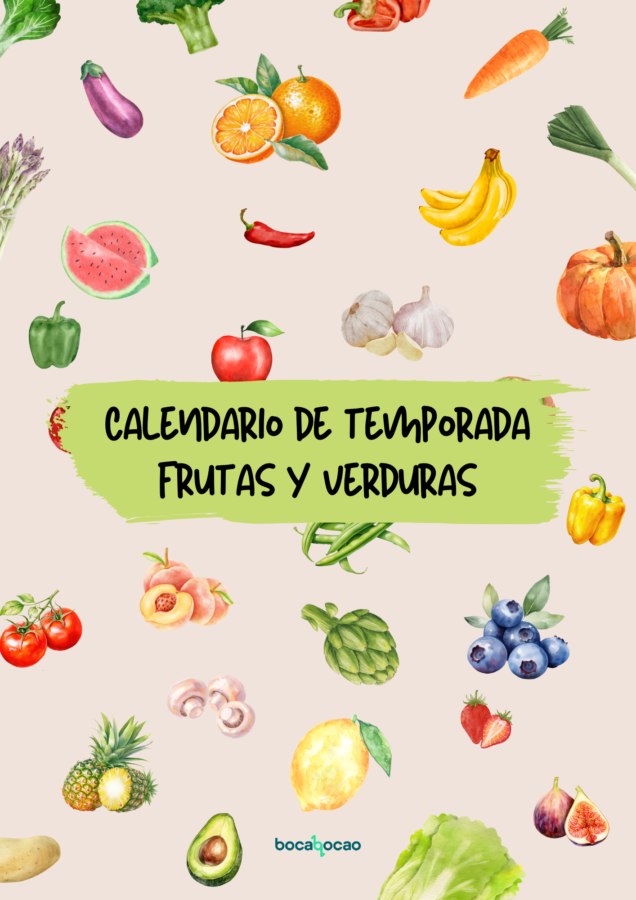 Calendario de Frutas y Verduras de Temporada